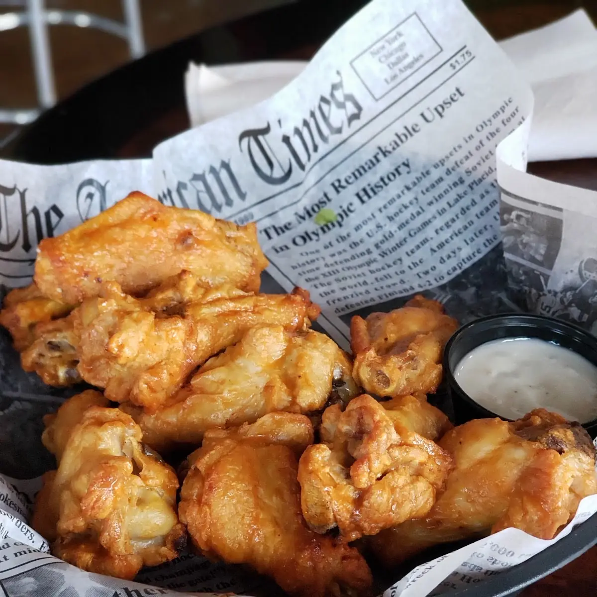 Cajun Fried Chicken Wings