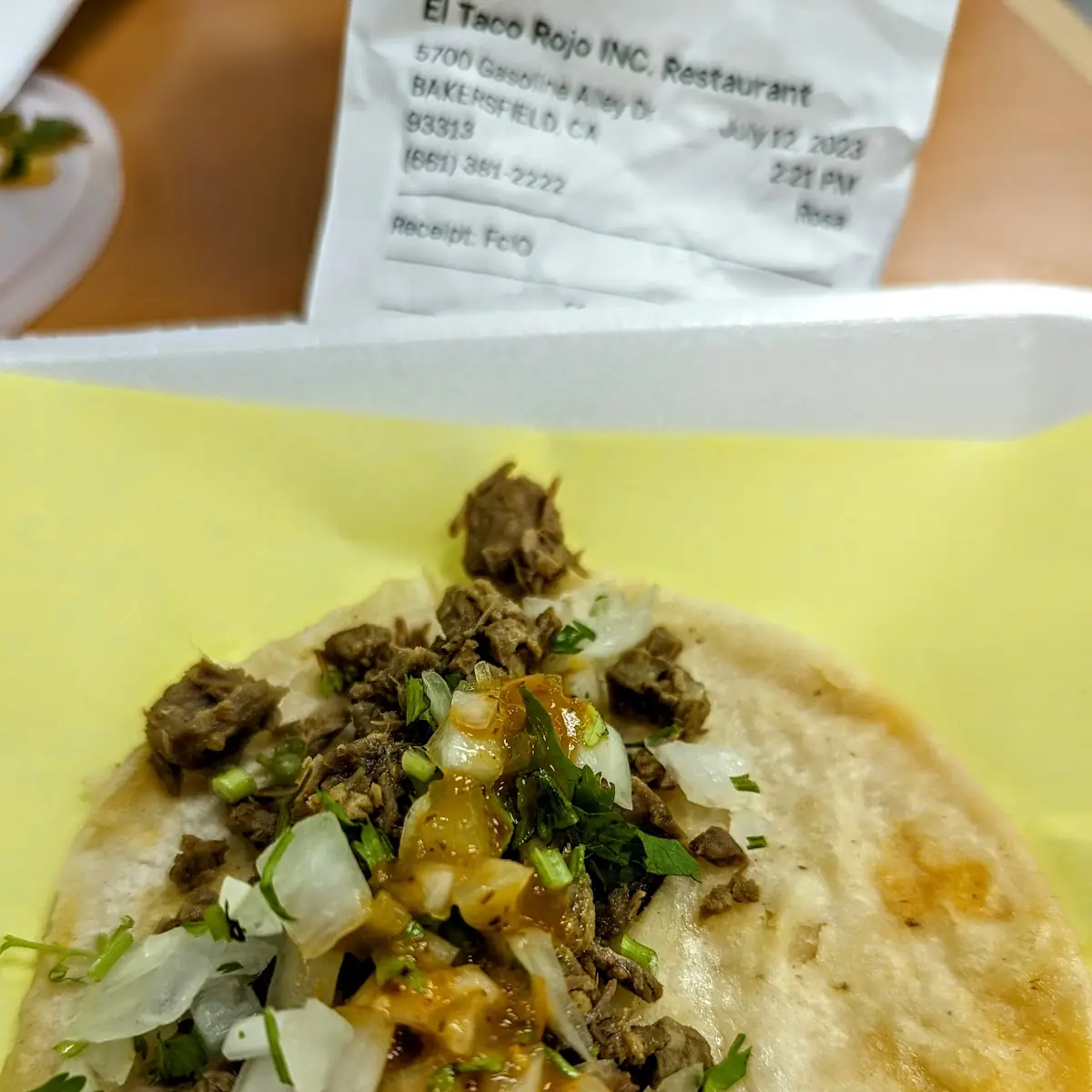 Carne Asada Taco