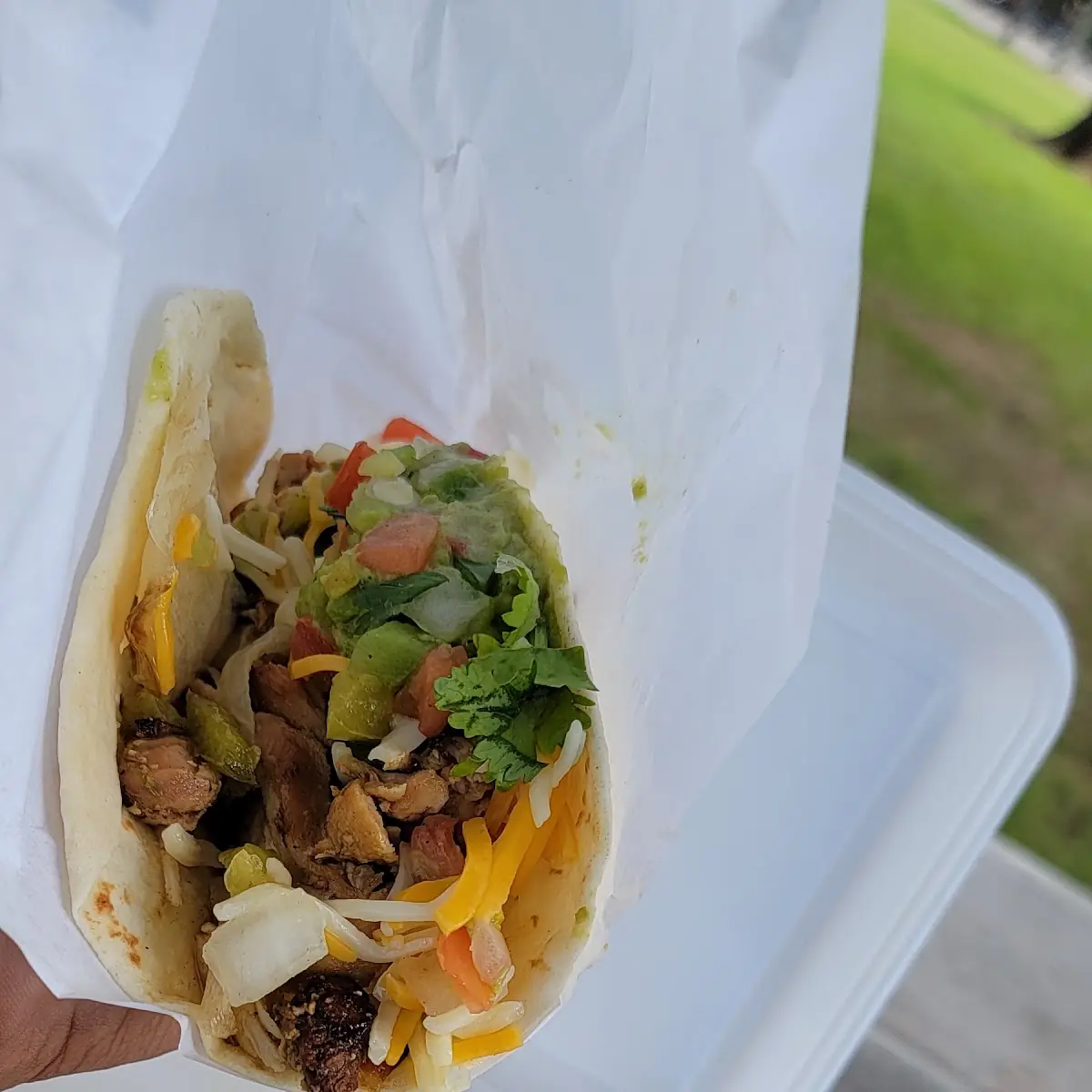 Chicken Fajita Taco