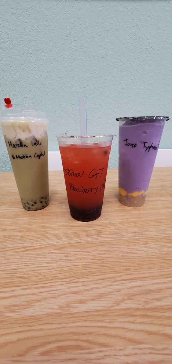 Matcha Bubble Tea Latte