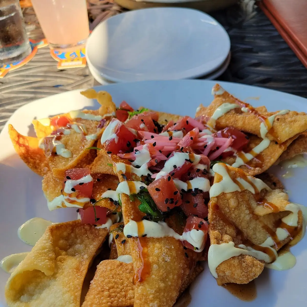 Poke Nachos