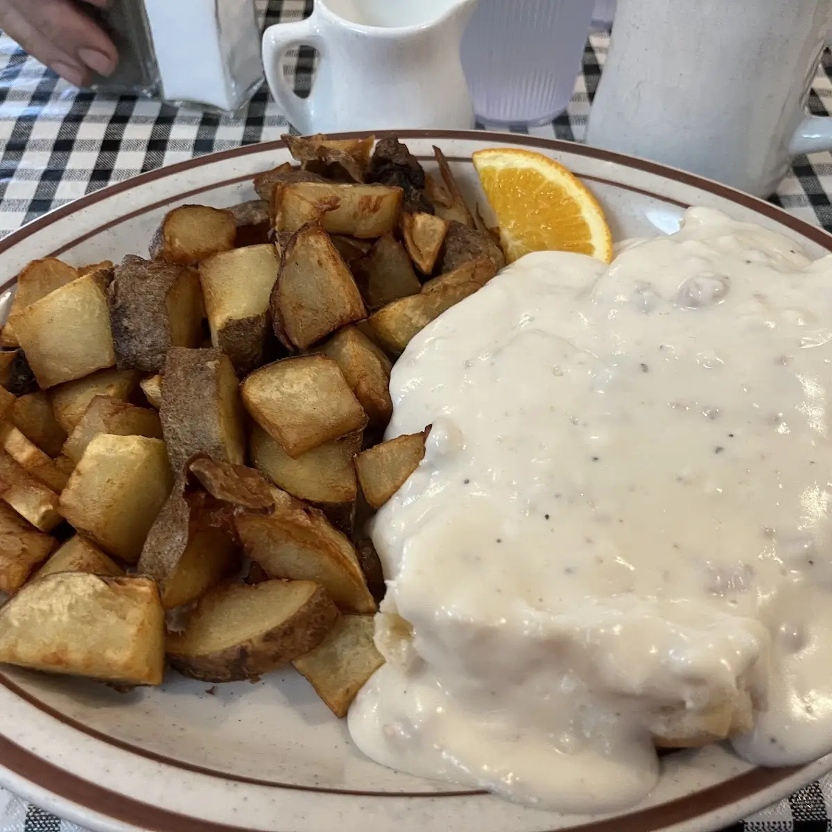 Sausage Gravy on Browns