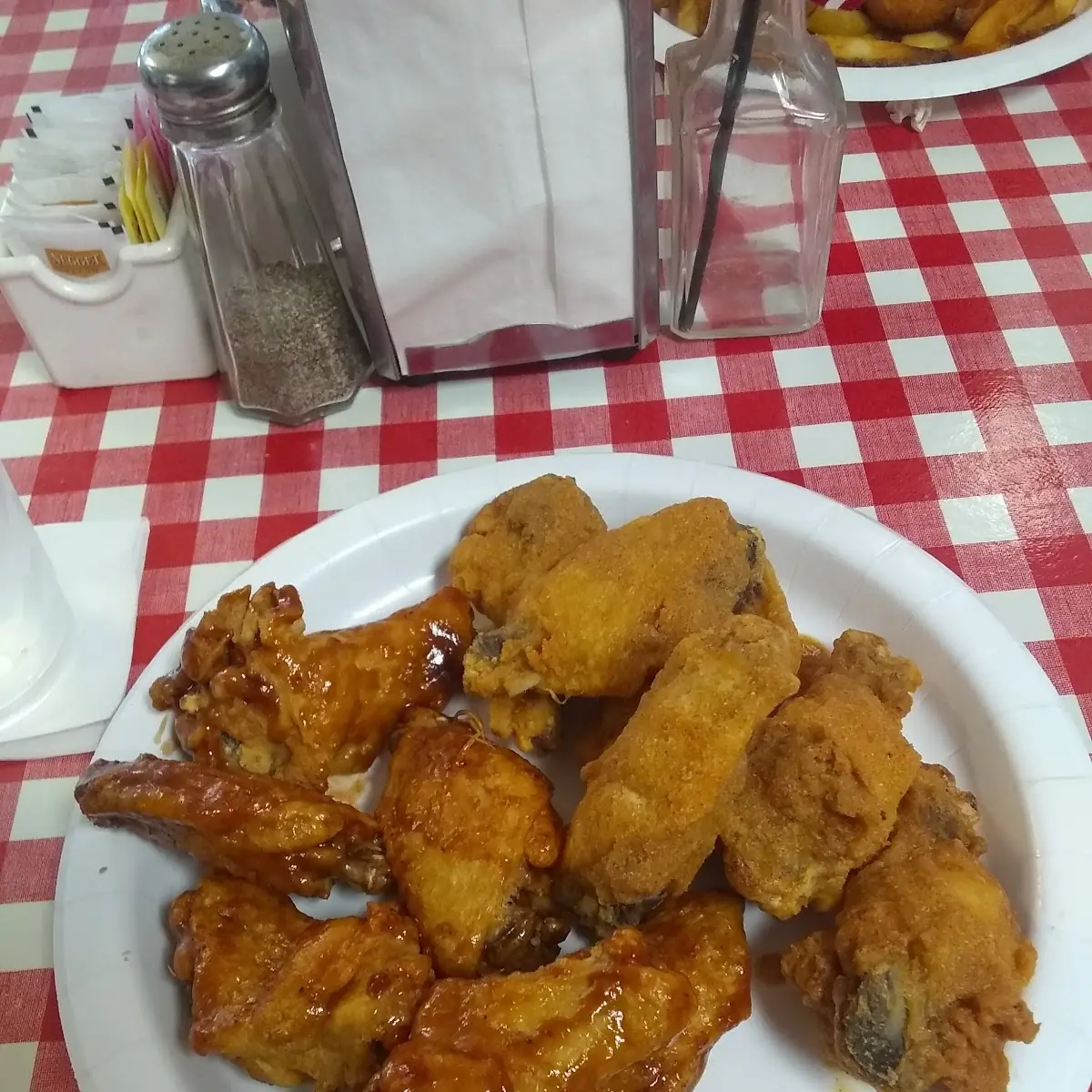 Chicken Wings BBQ an Butter an Garlic