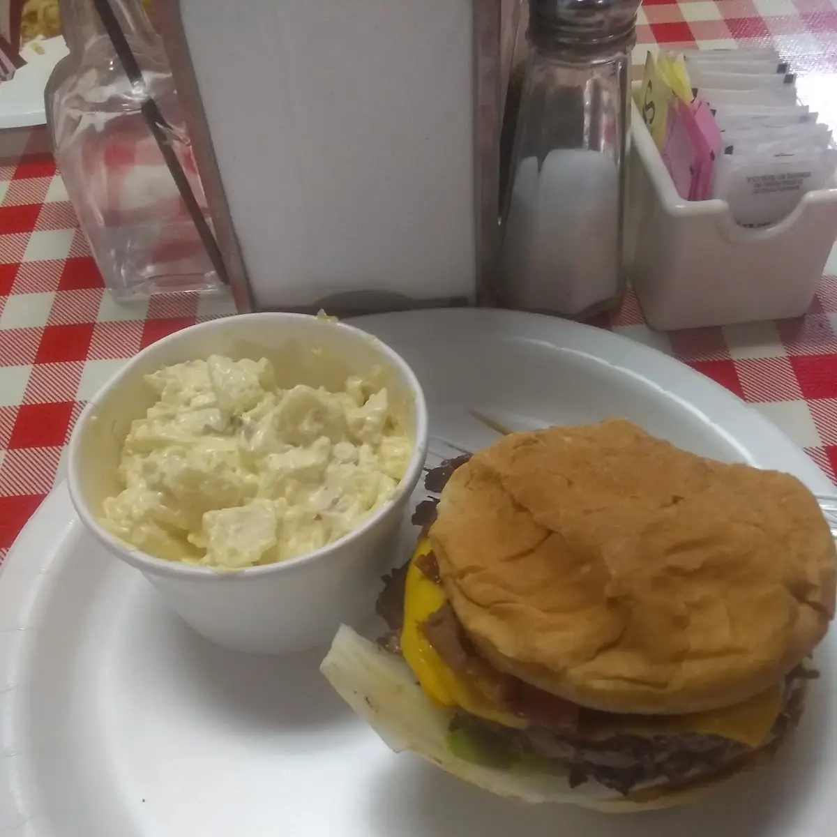 'Jim Beam' Maple Bourbon Bacon Burger