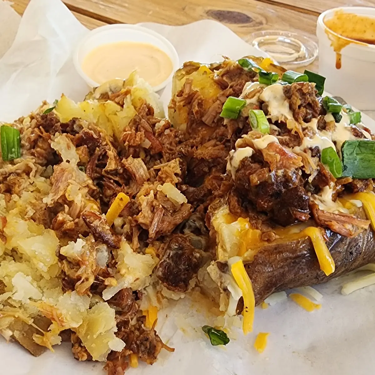 BBQ Baked Potato