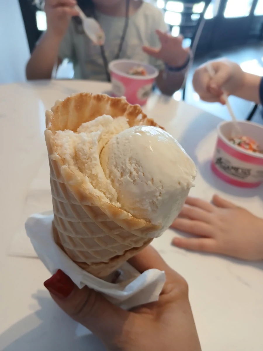 Banana Waffle Cone