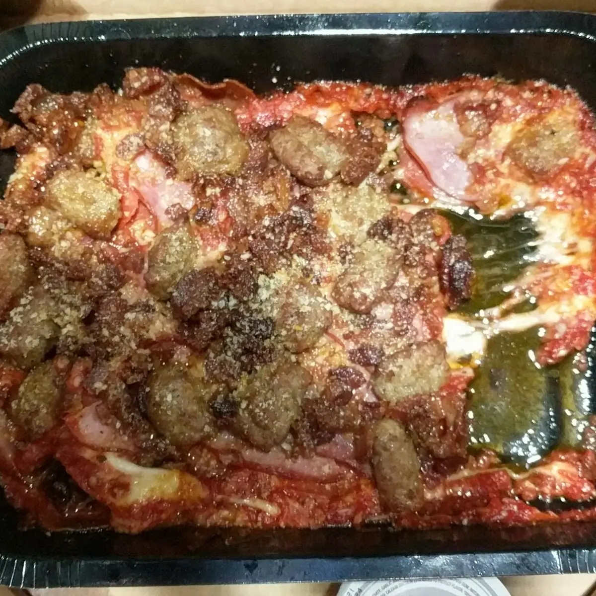 All Meat Pizza Bowl