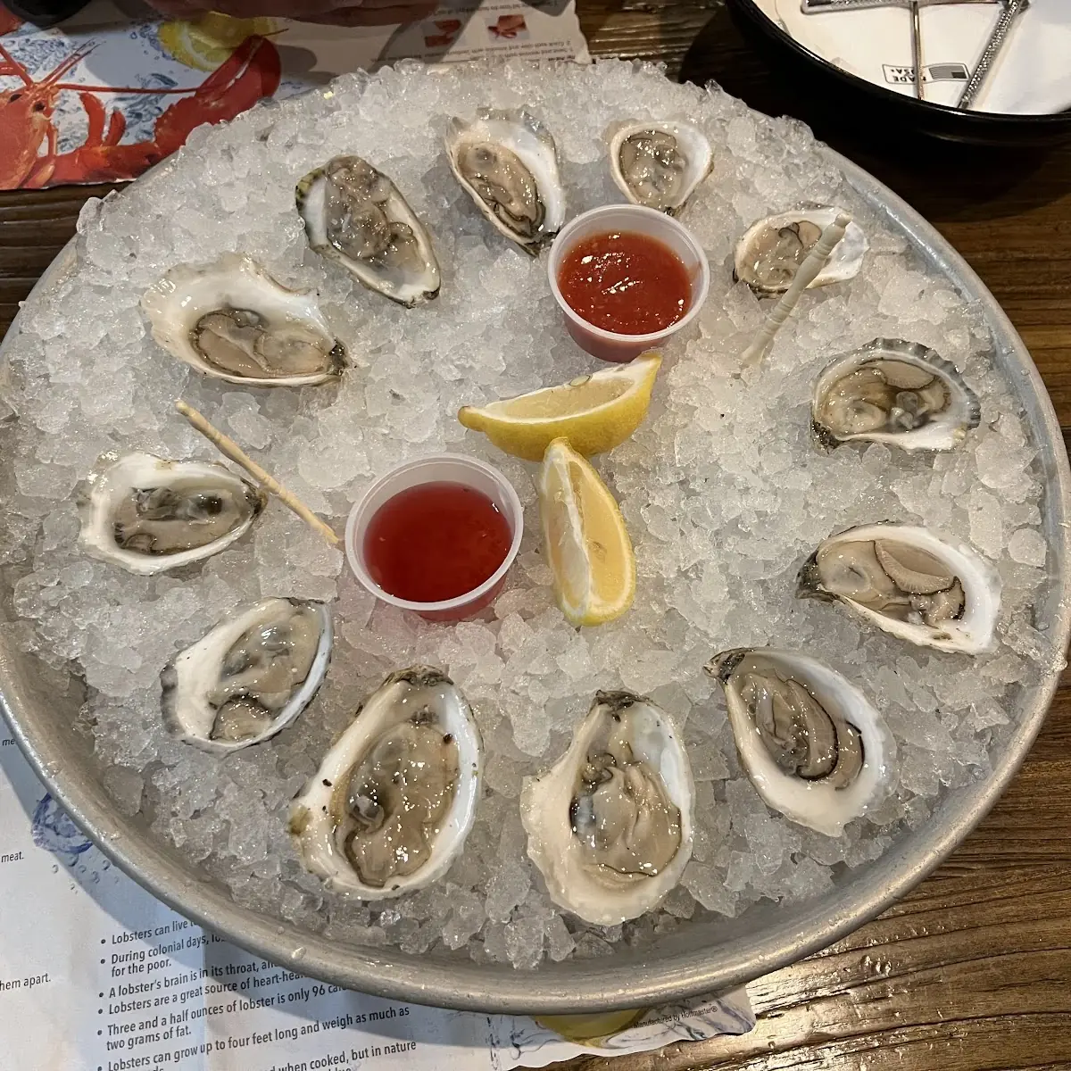 Oysters on the Half Shell