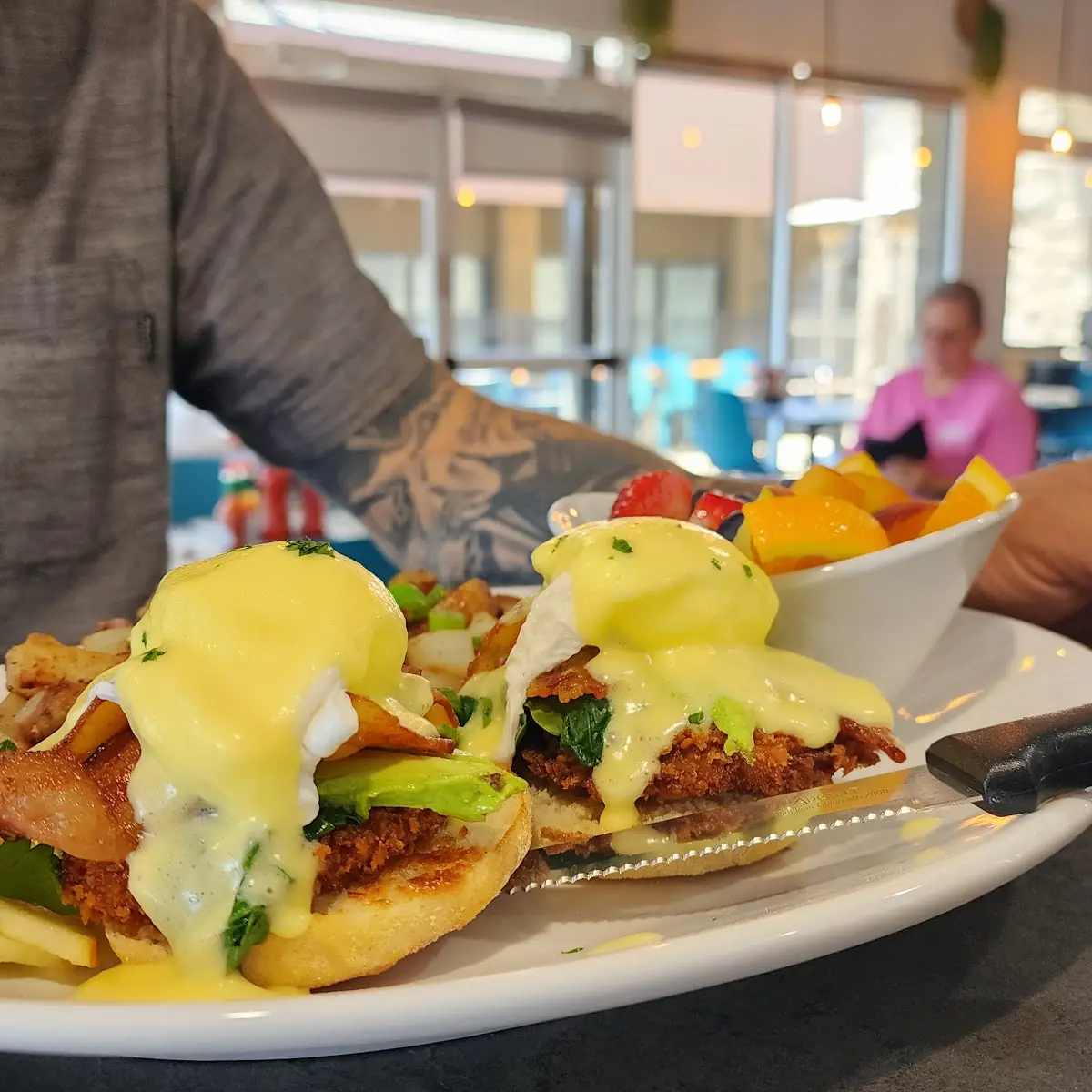Crab Benedict