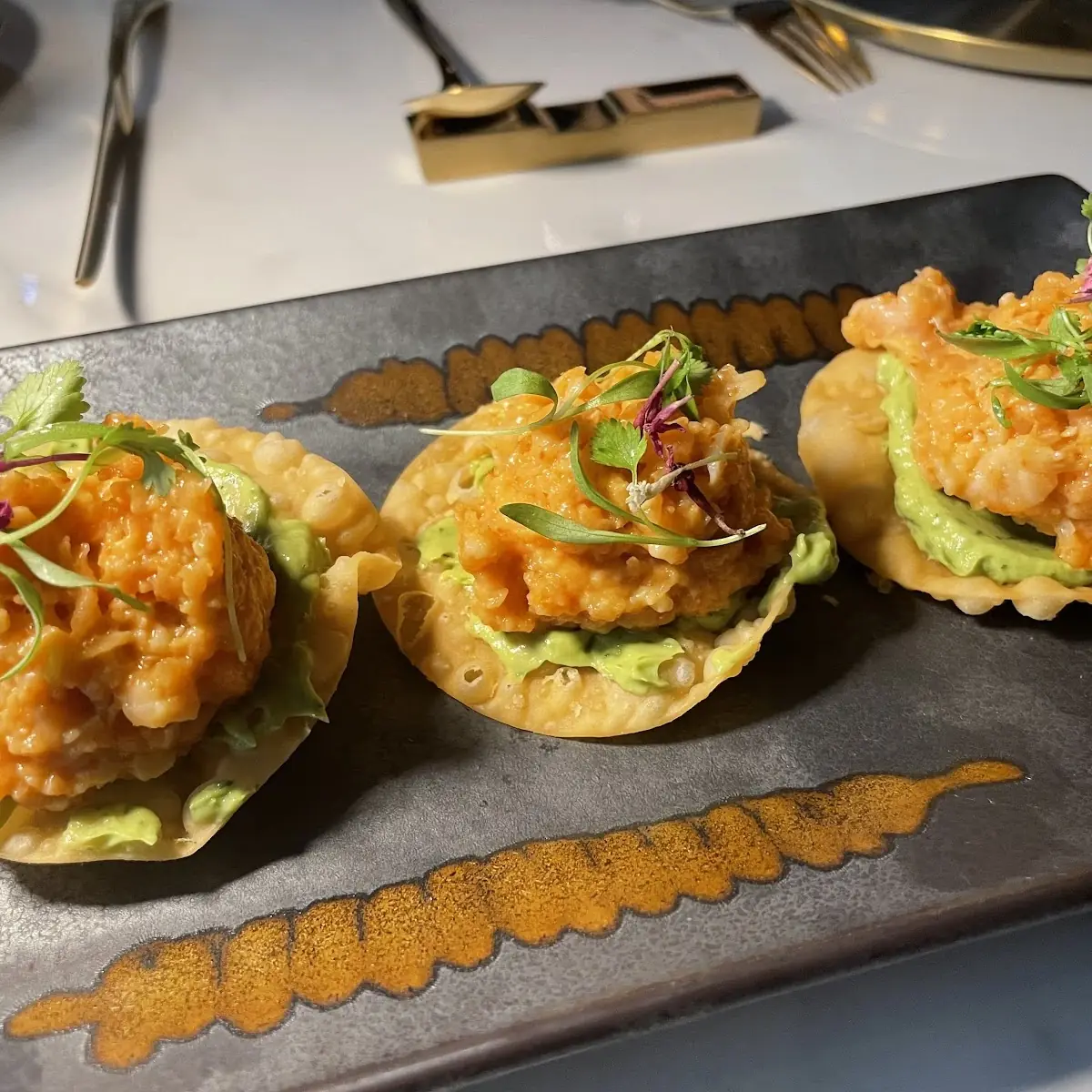 Spicy Salmon Crisps
