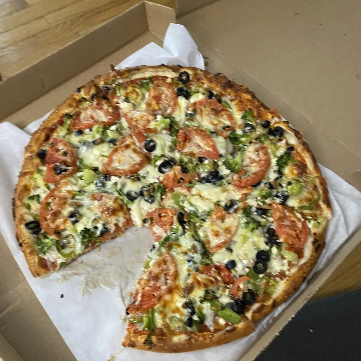 Large Veggie Pizza