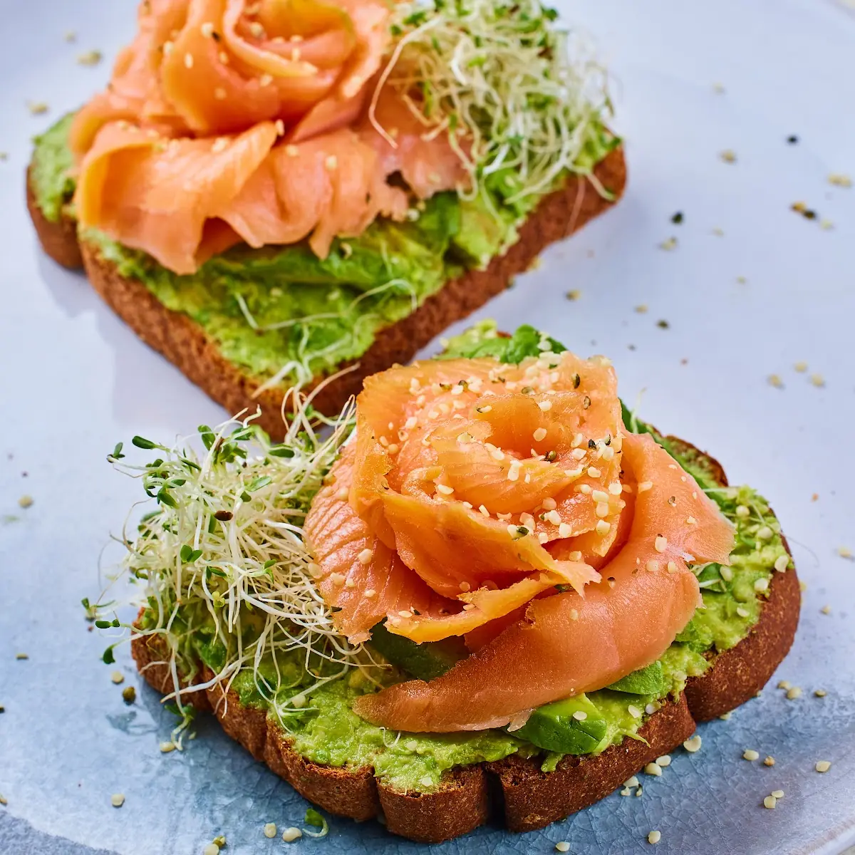 Smoked Salmon Toast