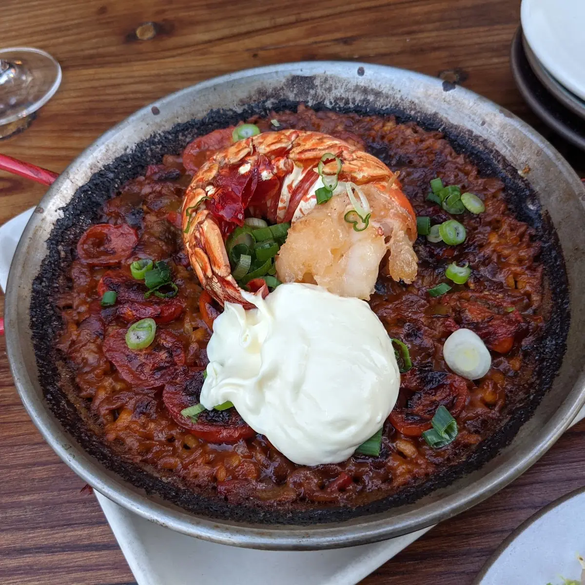 Lobster Paella