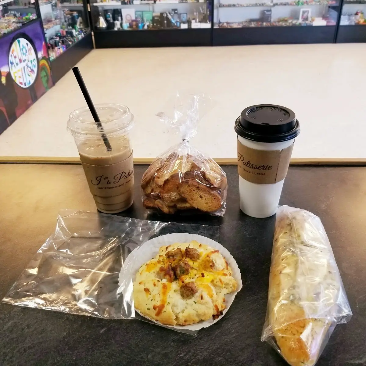 Sausage Egg Scone