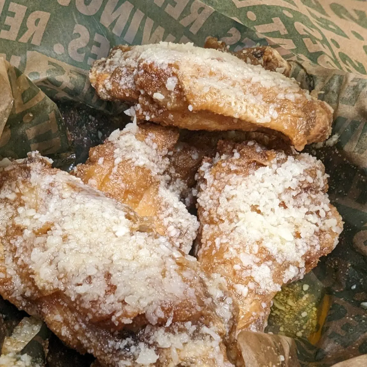 Garlic Parmesan Wings