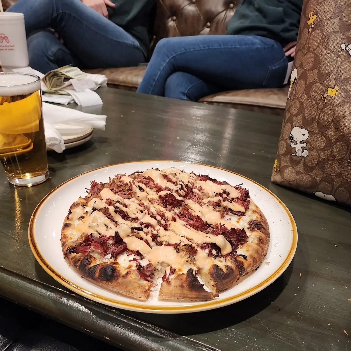 Rueben Pizza