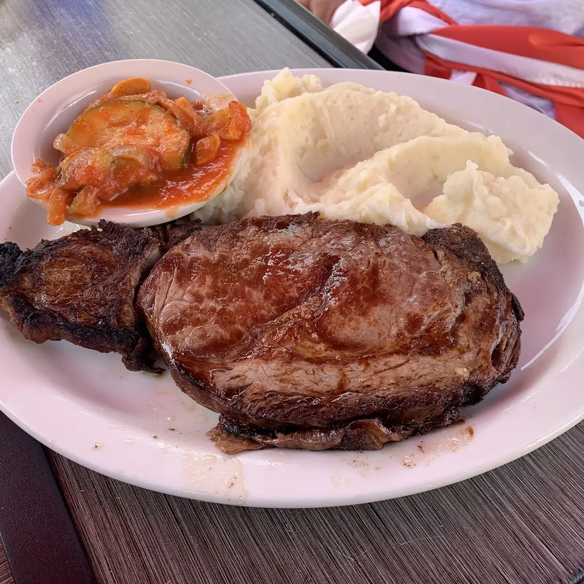 Char-Broiled Rib-Eye Steak