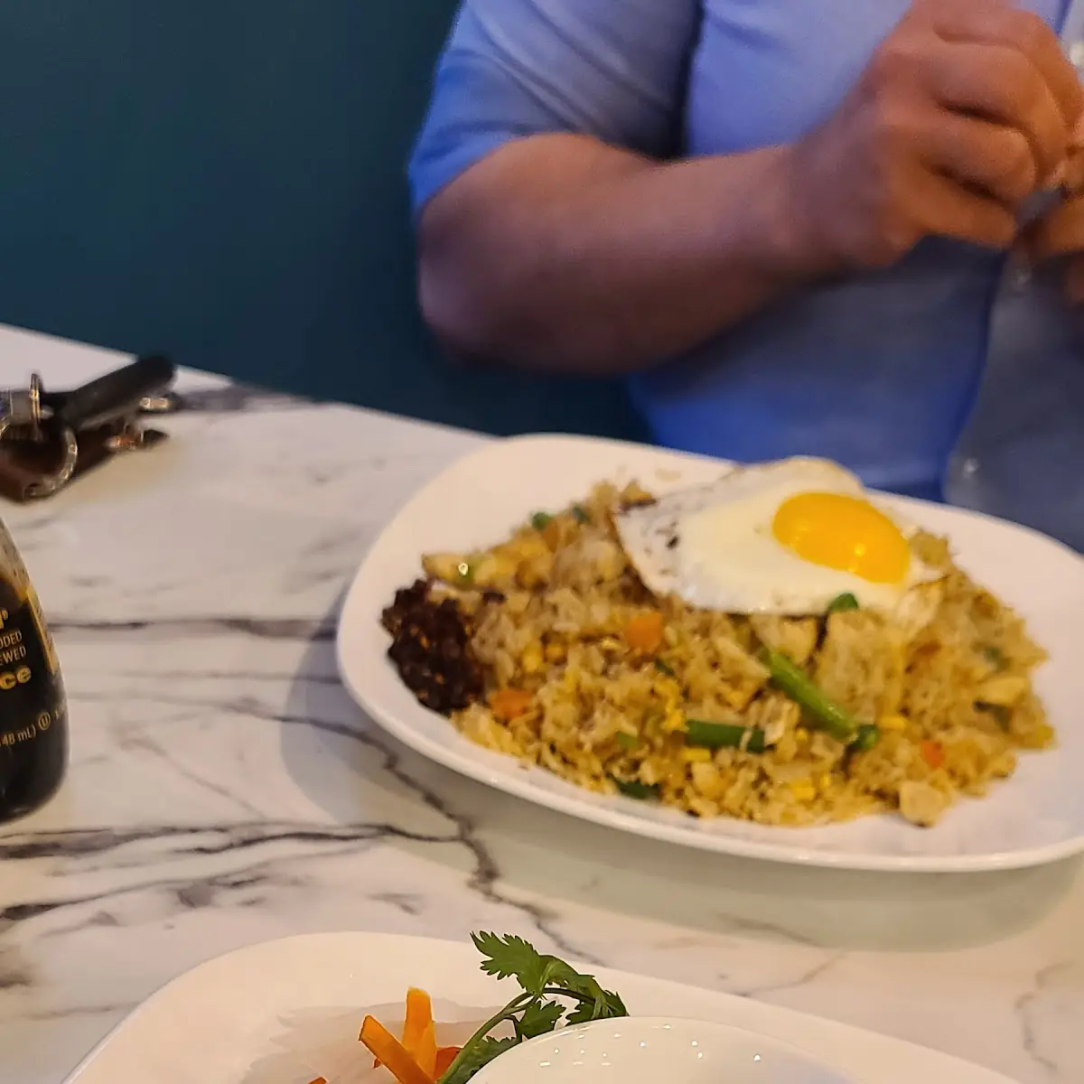 Grilled Chicken over Rice