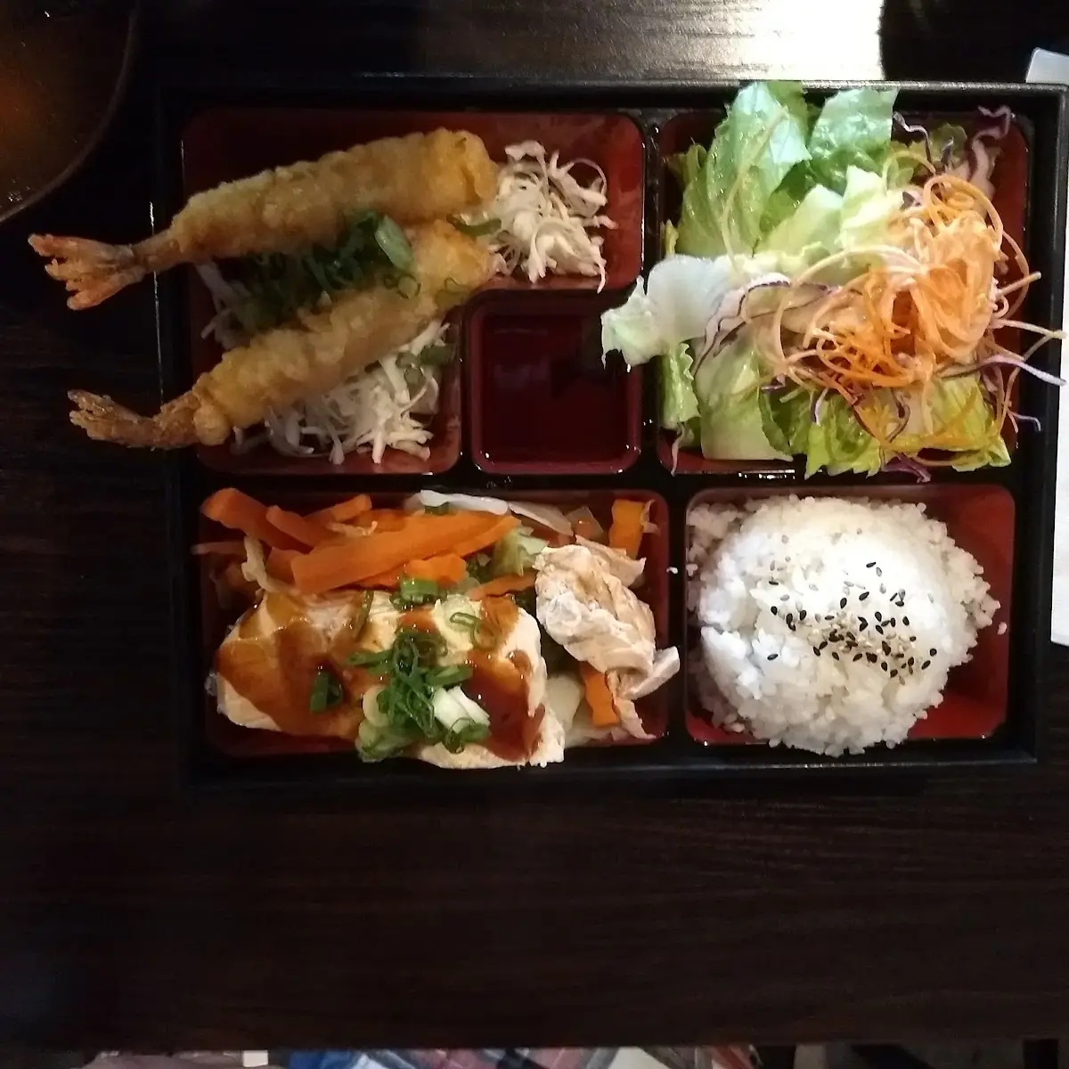 Salmon Teriyaki Bento Box