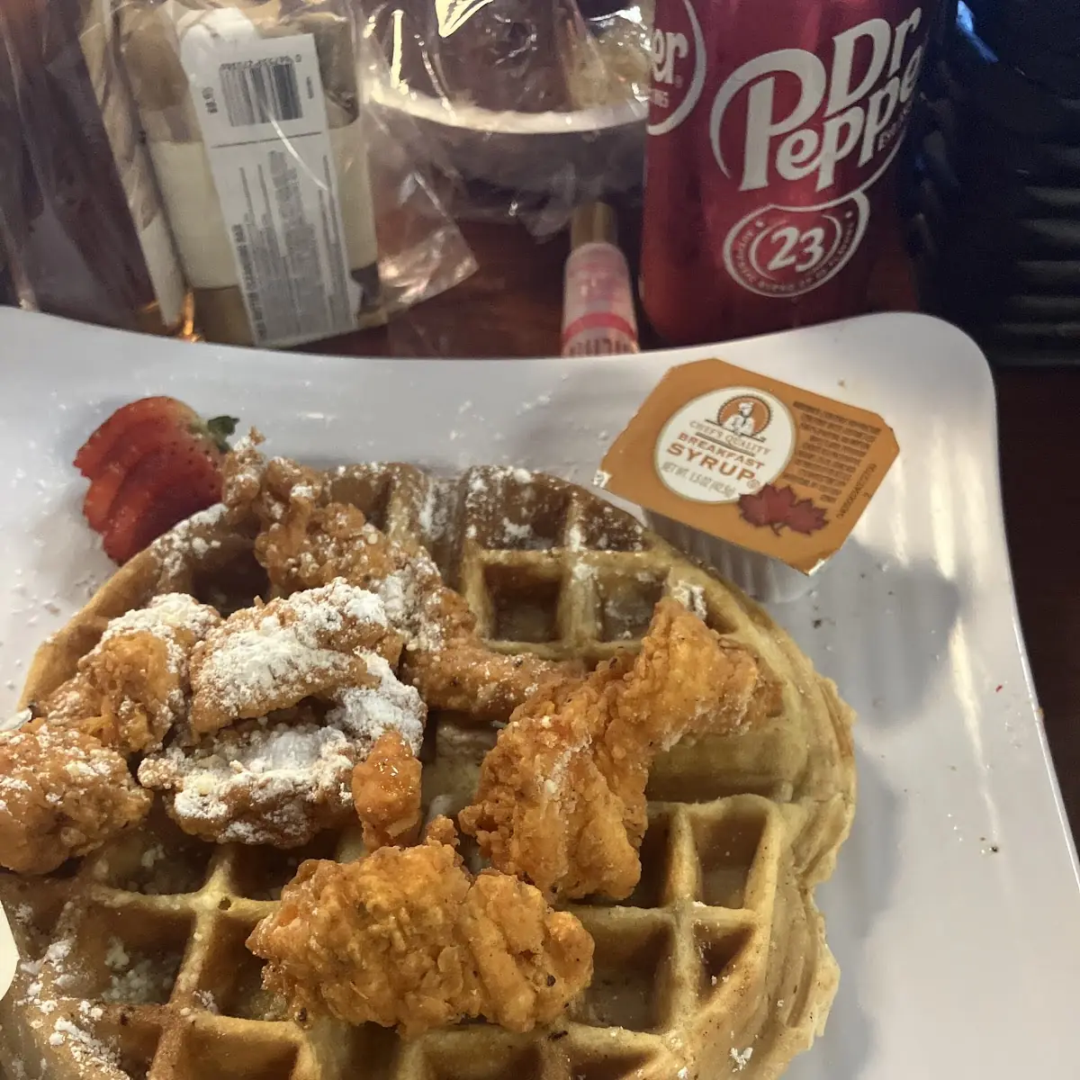 Chicken Chunks & Waffles