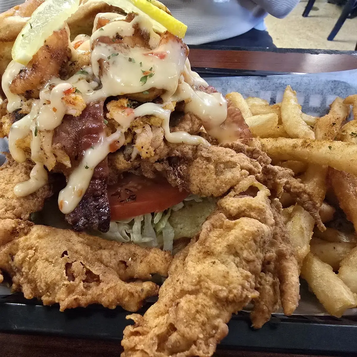 Colossal Crab blt Sandwich
