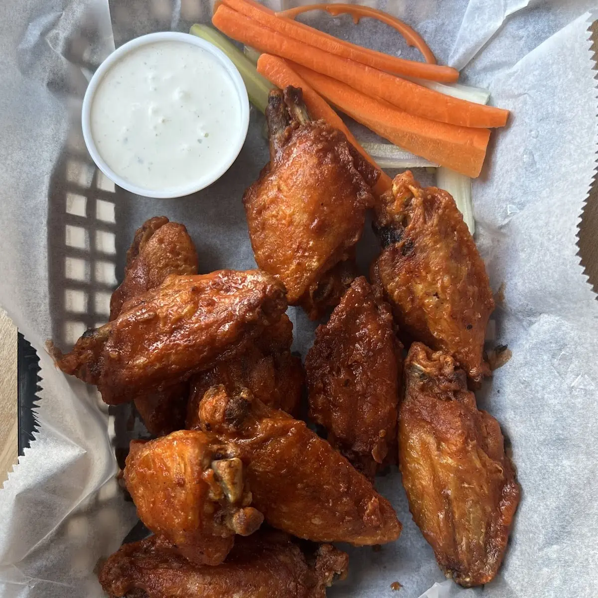 Garlic Parmesan Wings
