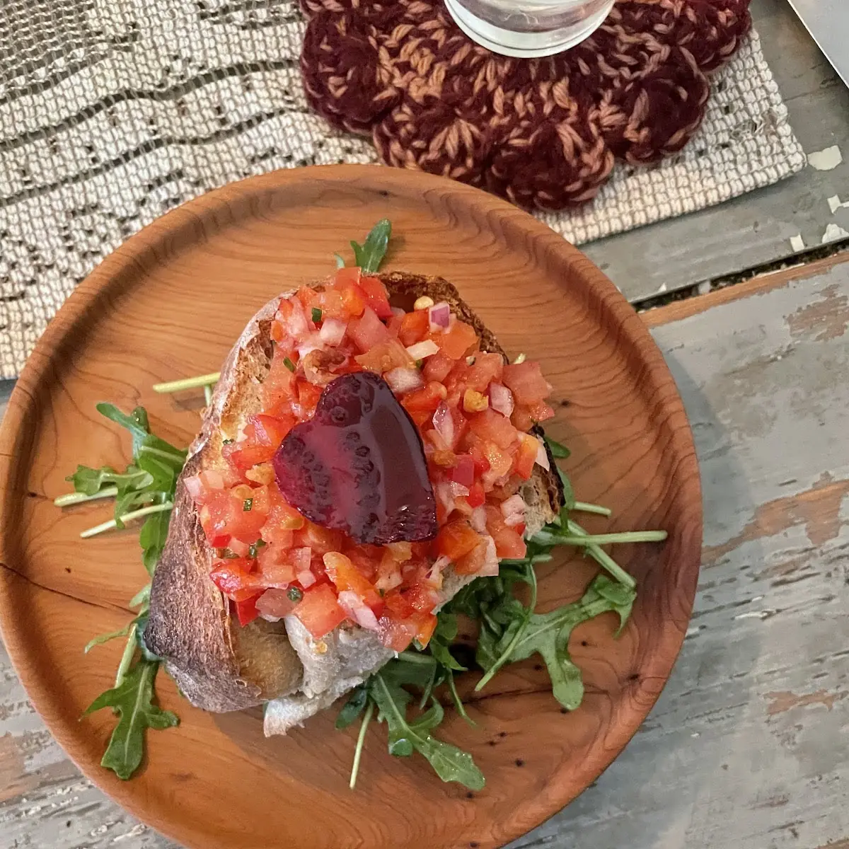 Sourdough Toast and Condiments