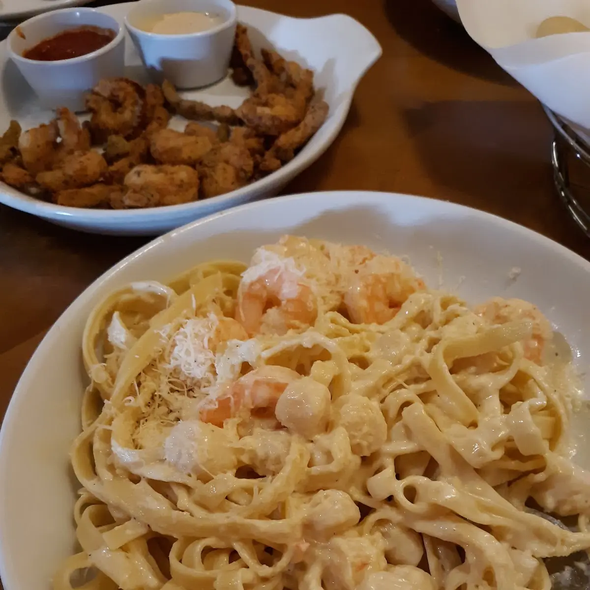 Shrimp Alfredo