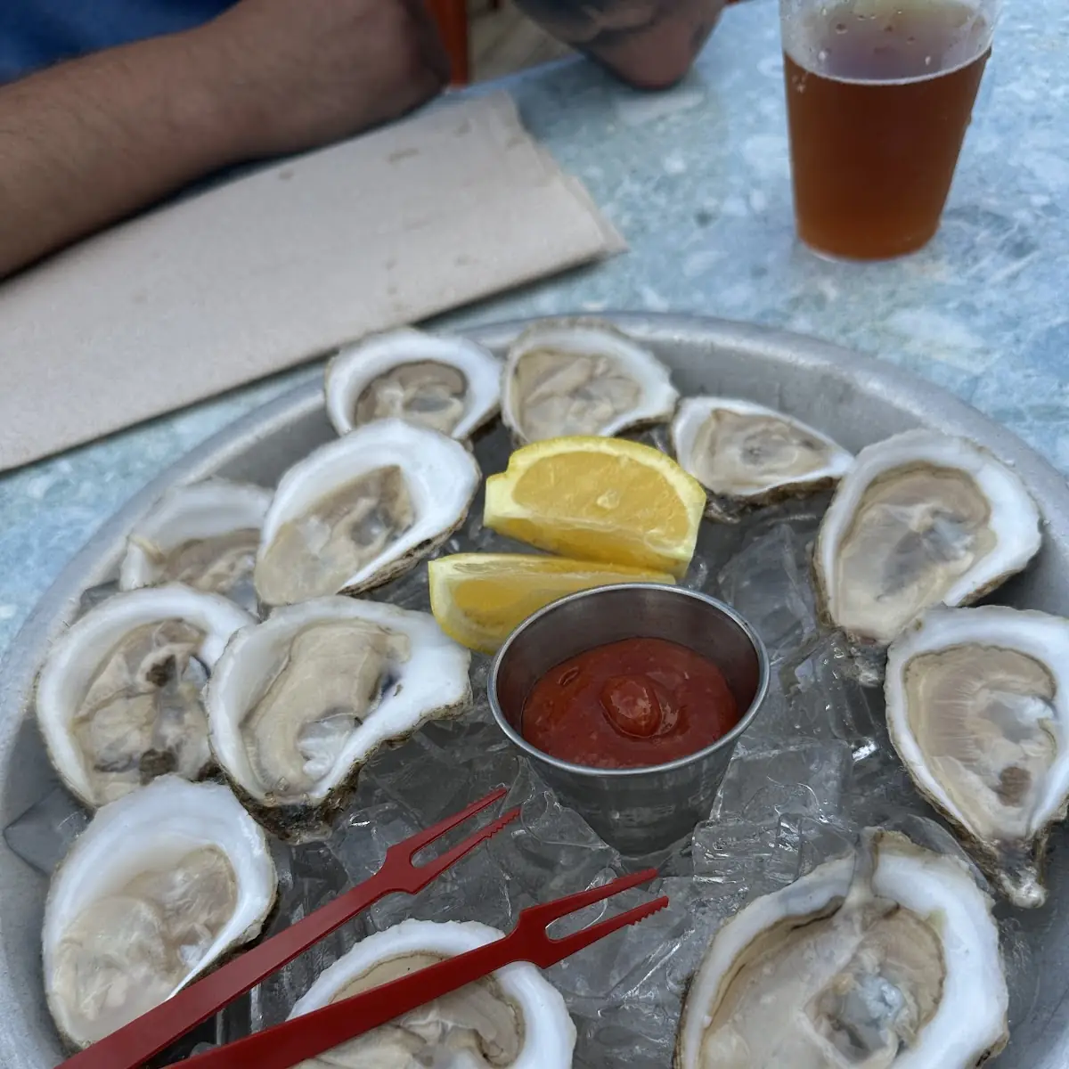 Oysters on the Half Shell