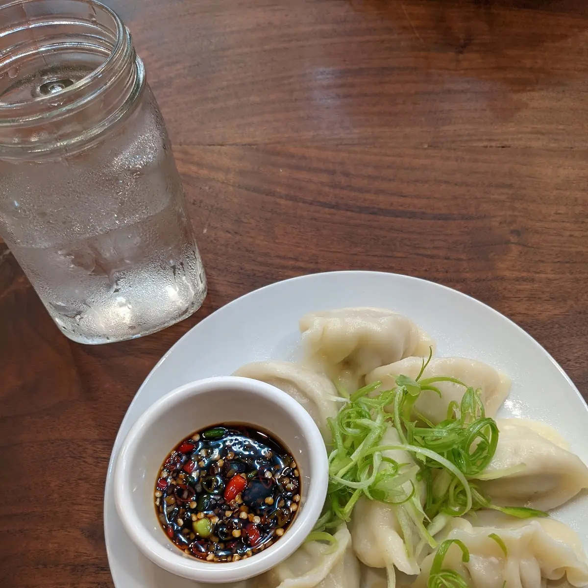 Homemade Shrimp and Pork Dumplings
