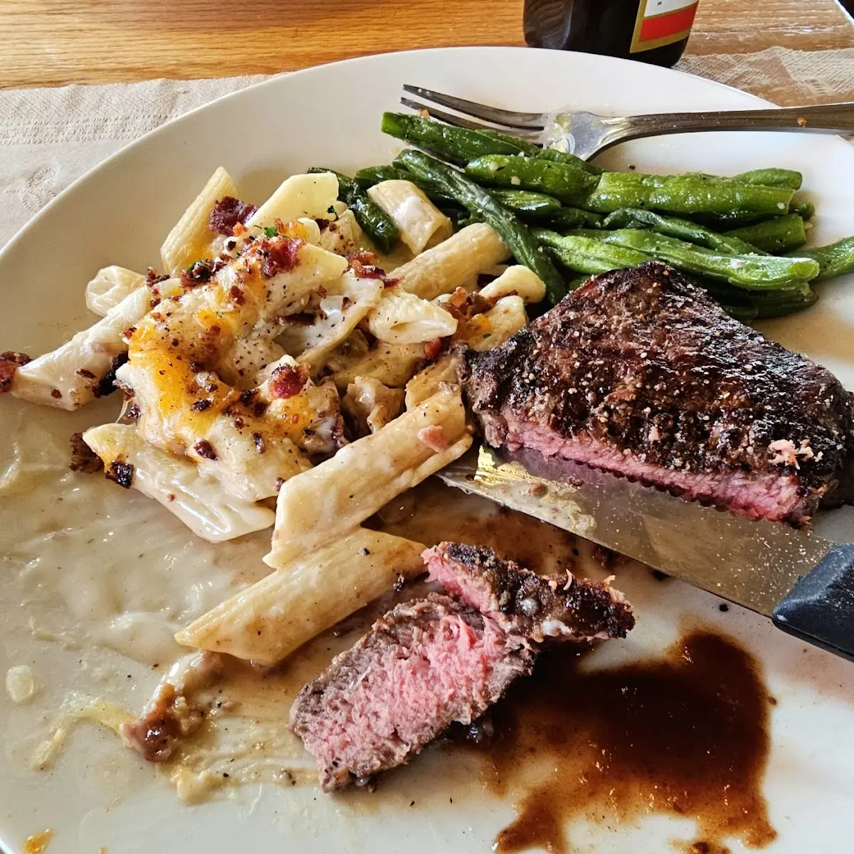 Shrimp 'N Parmesan Sirloin