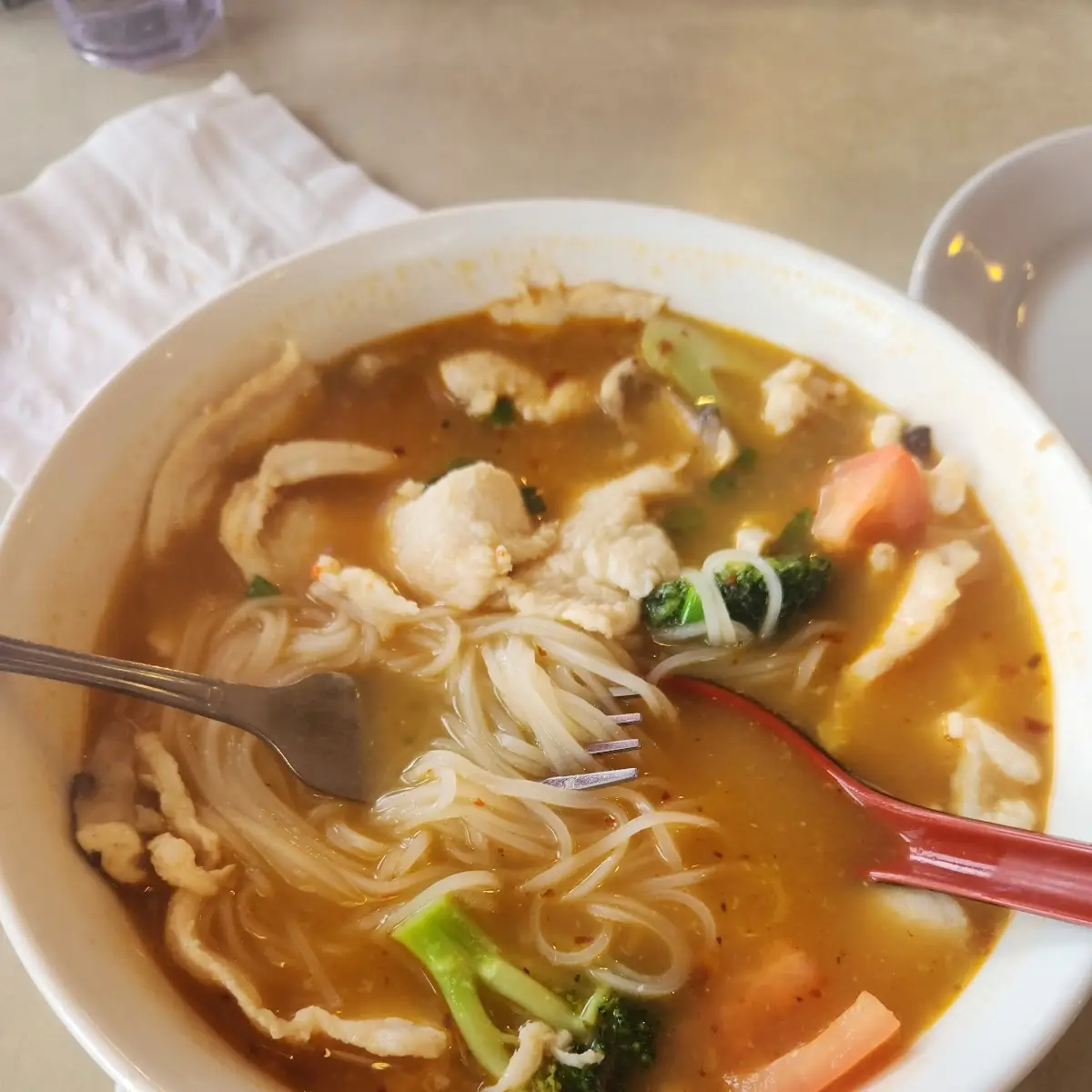 Tom Yum Noodle Soup
