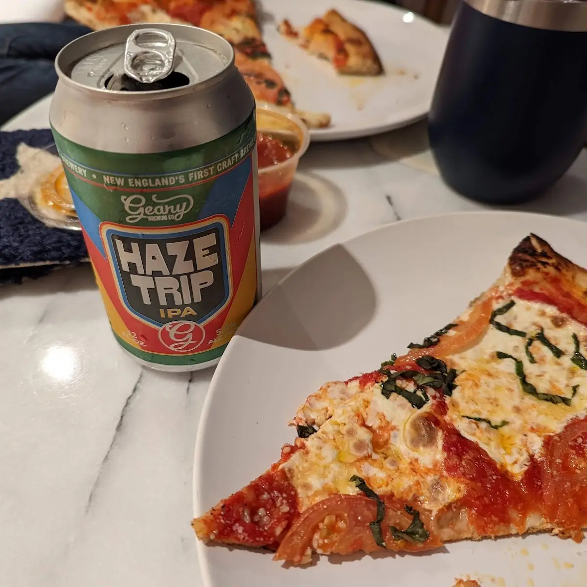 Margherita Pizza Slice