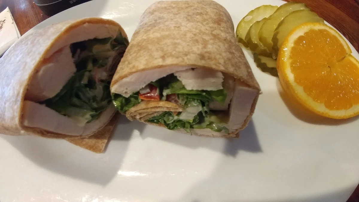 Low-Fat Turkey Wrap