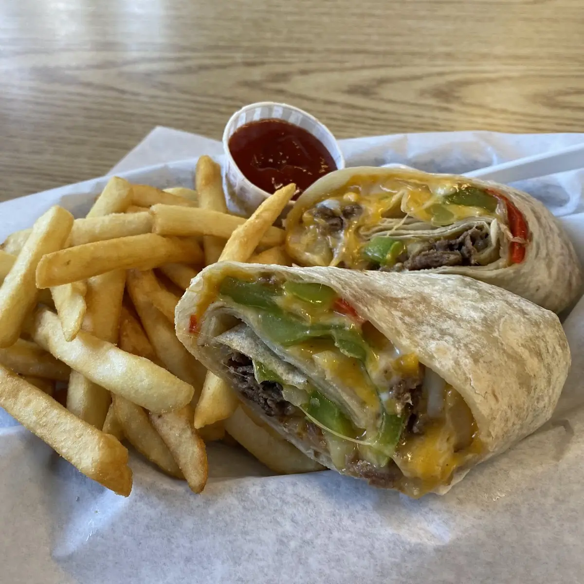 Philly Cheese Steak Wrap