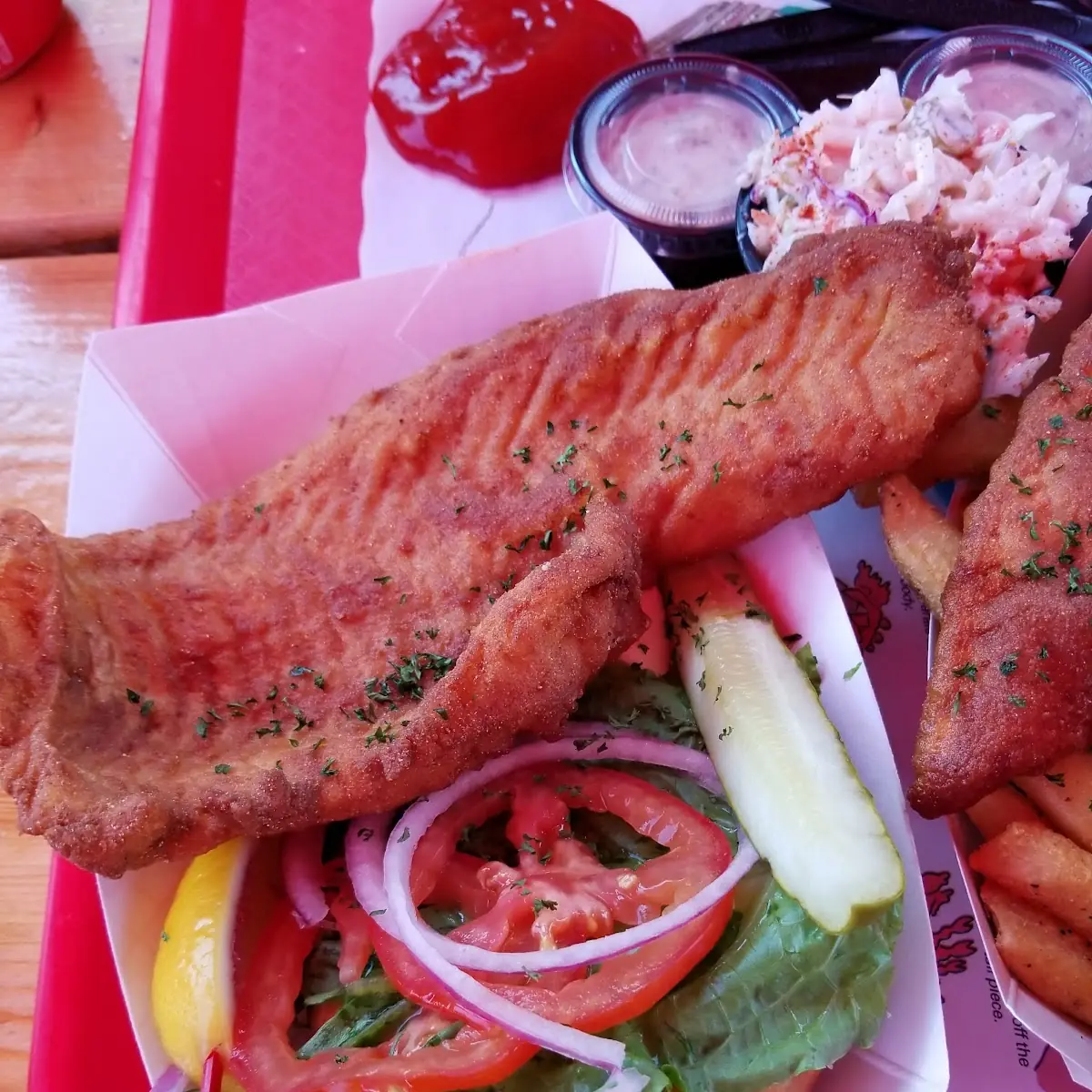 Fried Haddock Sandwich