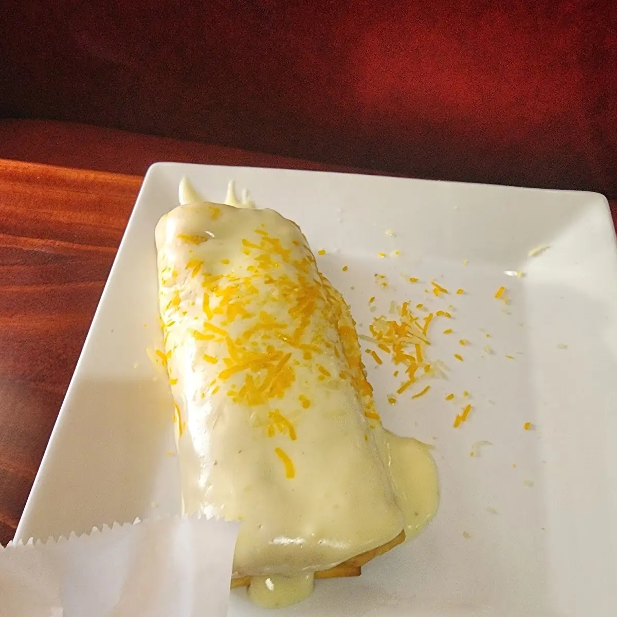 Ground Beef Chimichanga