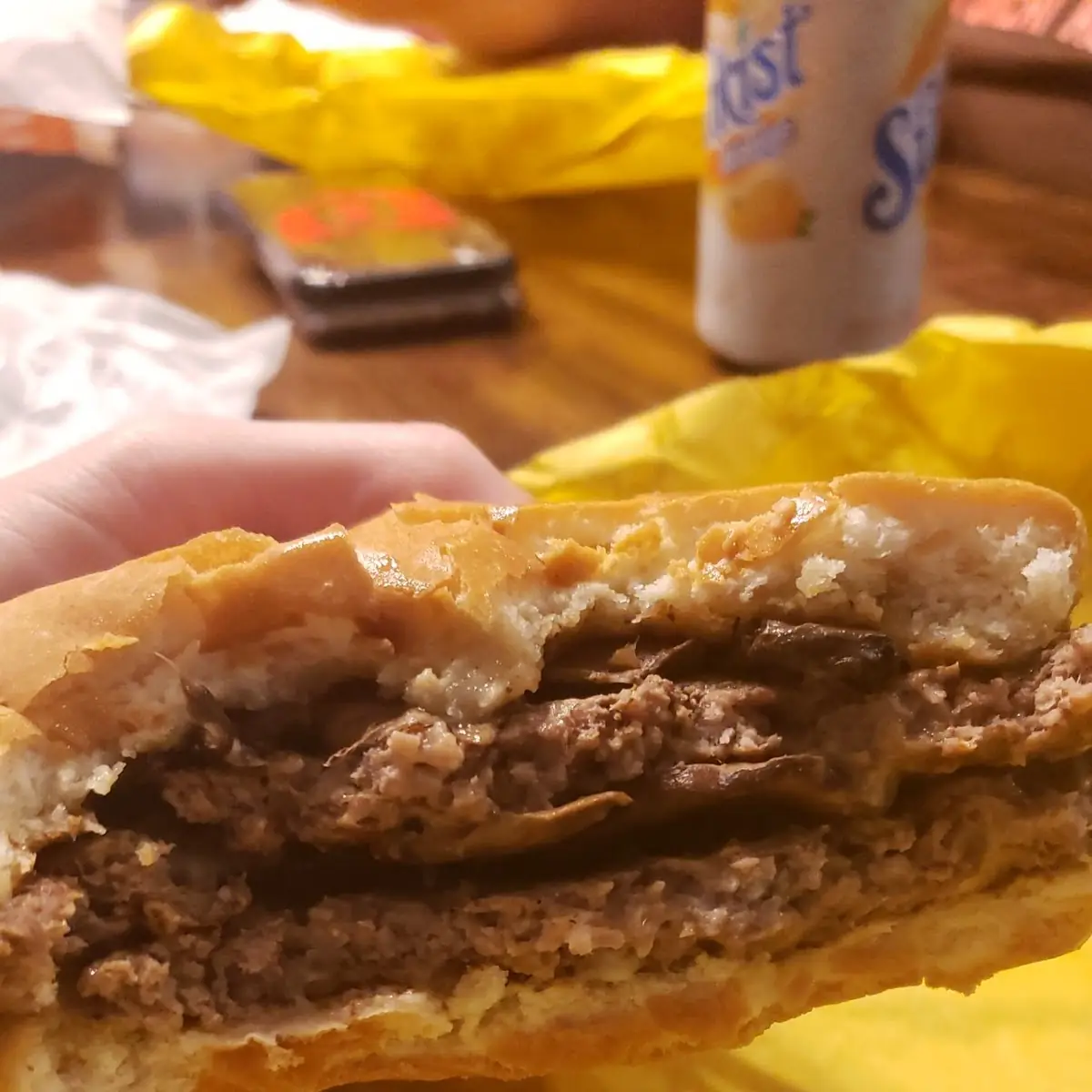 Mushroom Swiss Burger