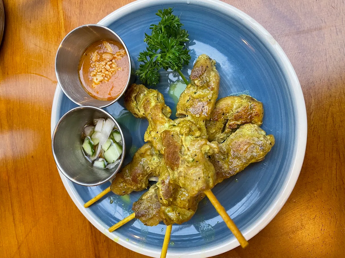 Chicken Satay, RENS Cafe & Bistro Thai Contemporary