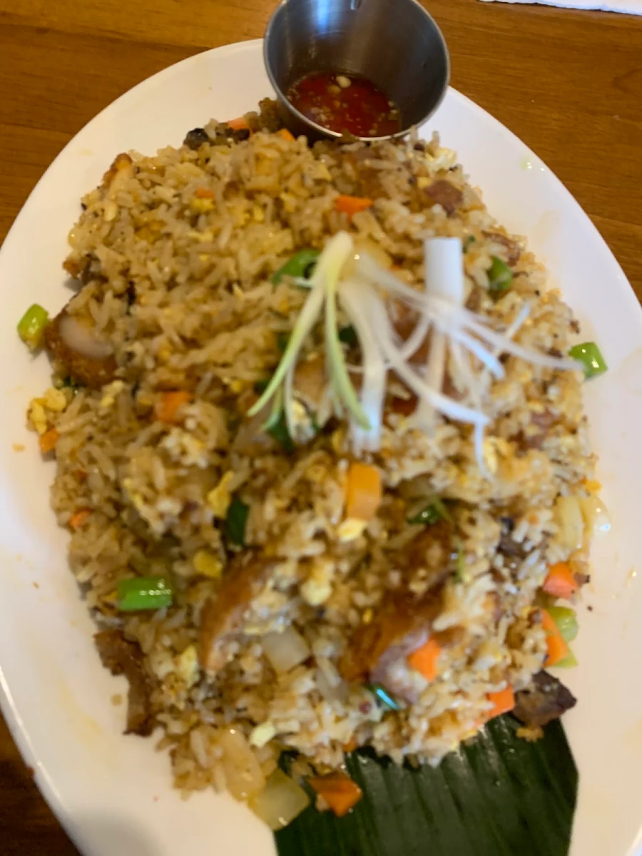 Chicken Thai Fried Rice, RENS Cafe & Bistro Thai Contemporary
