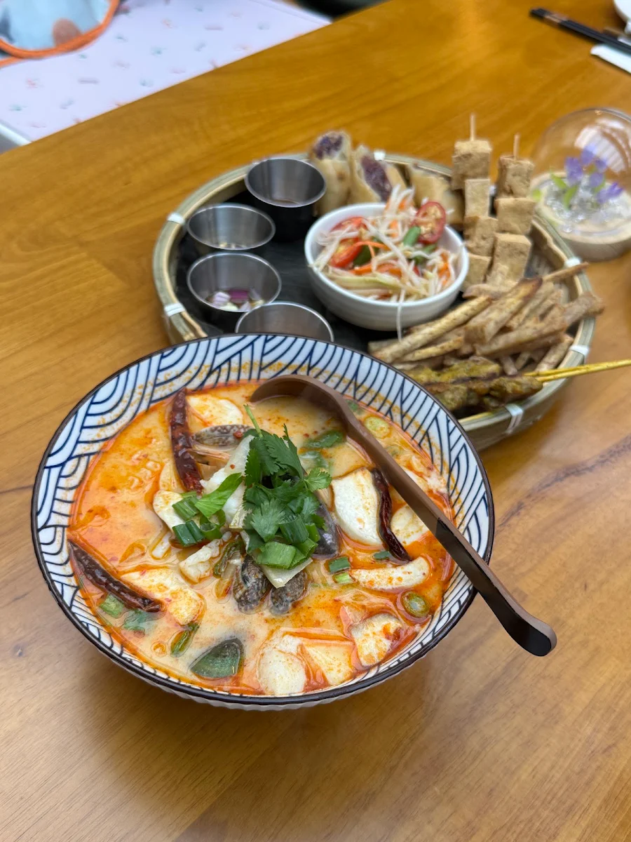Creamy Tom Yum Seafood Soup, RENS Cafe & Bistro Thai Contemporary