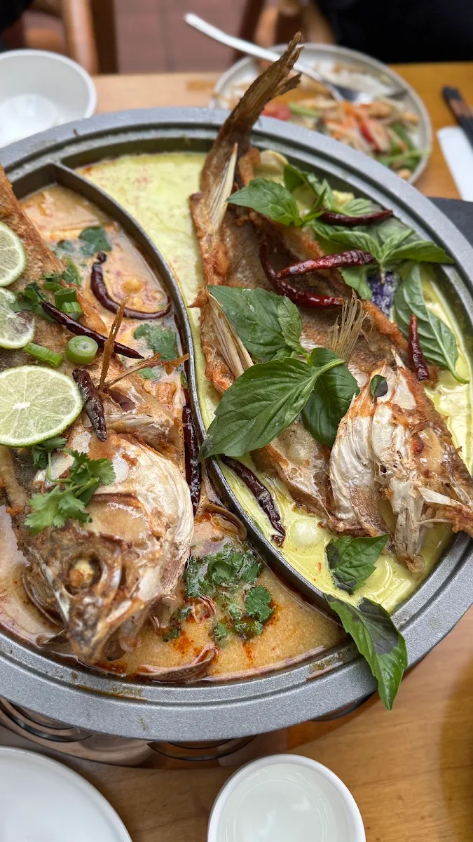 Nam Ya Curry Fish Hotpot, RENS Cafe & Bistro Thai Contemporary