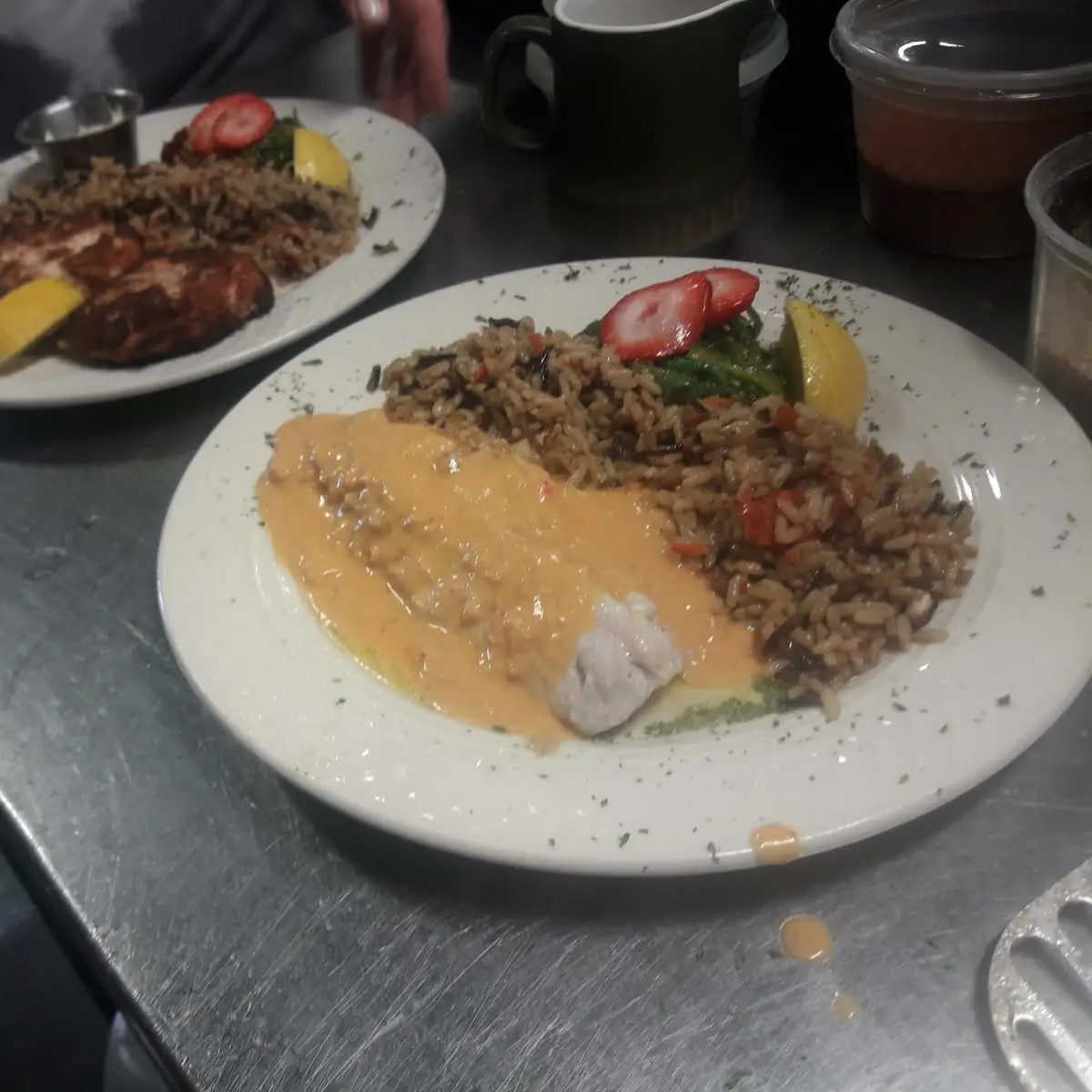 Crab Cakes Black Sea Bass