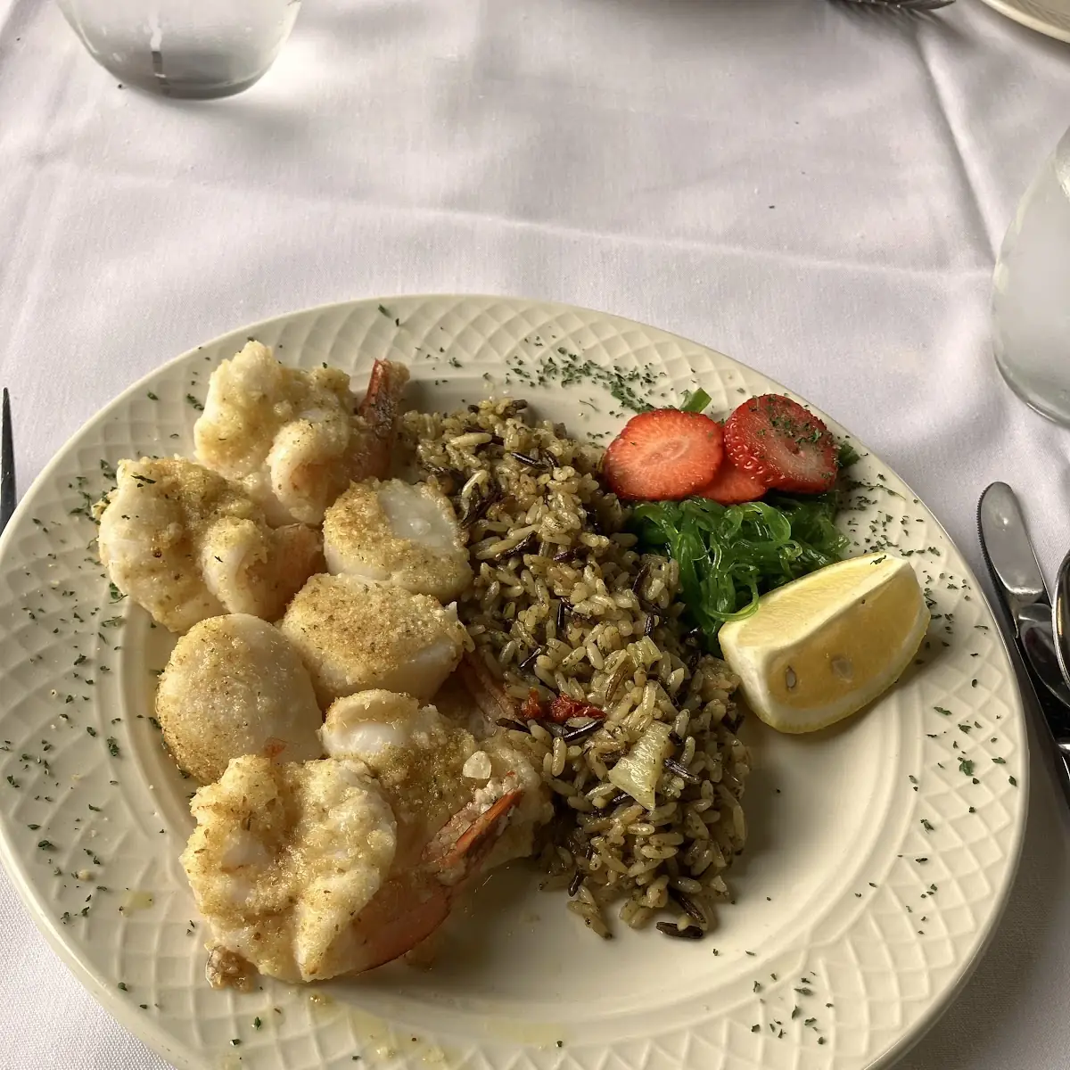 Shrimp and Scallop Scampi