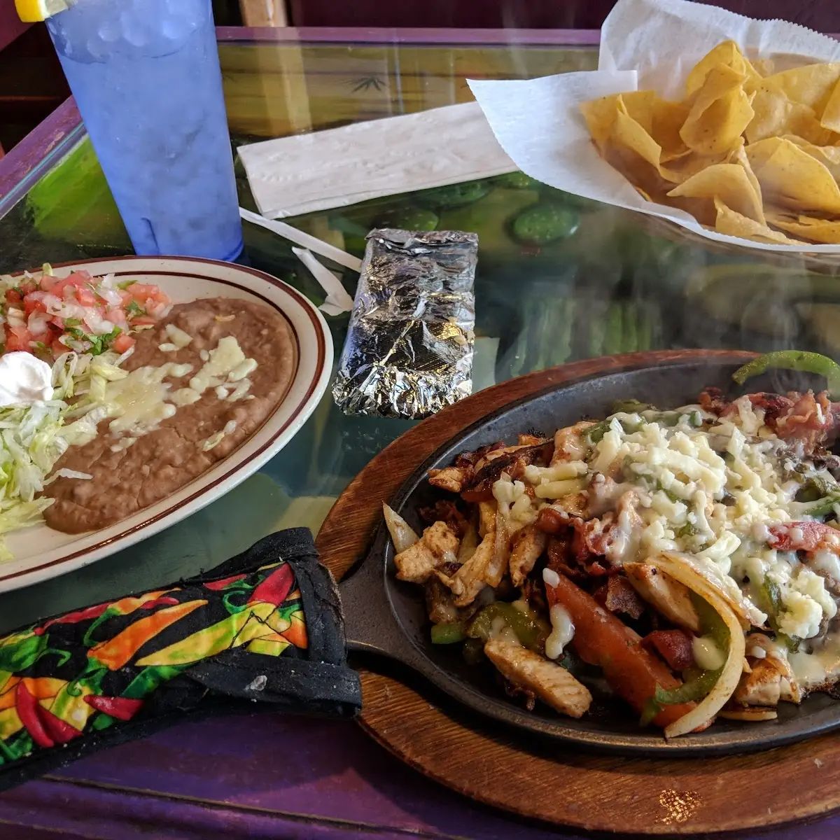 Chicken Fajitas Plate