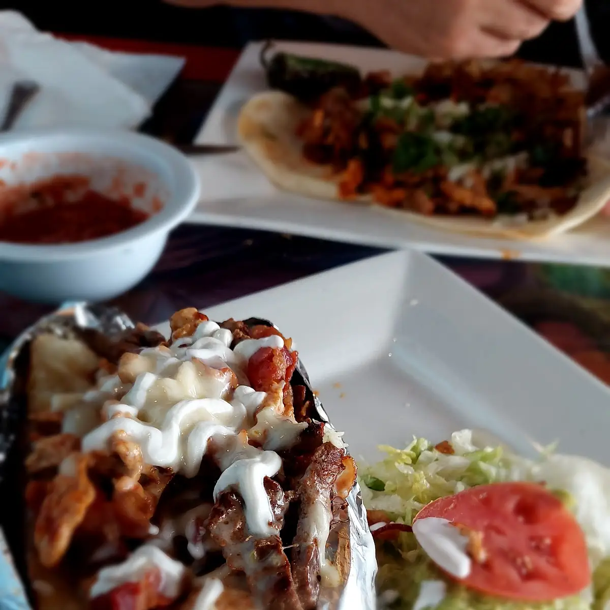 Fajita Baked Potato