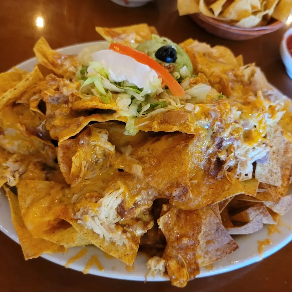 Chicken Nachos Supreme