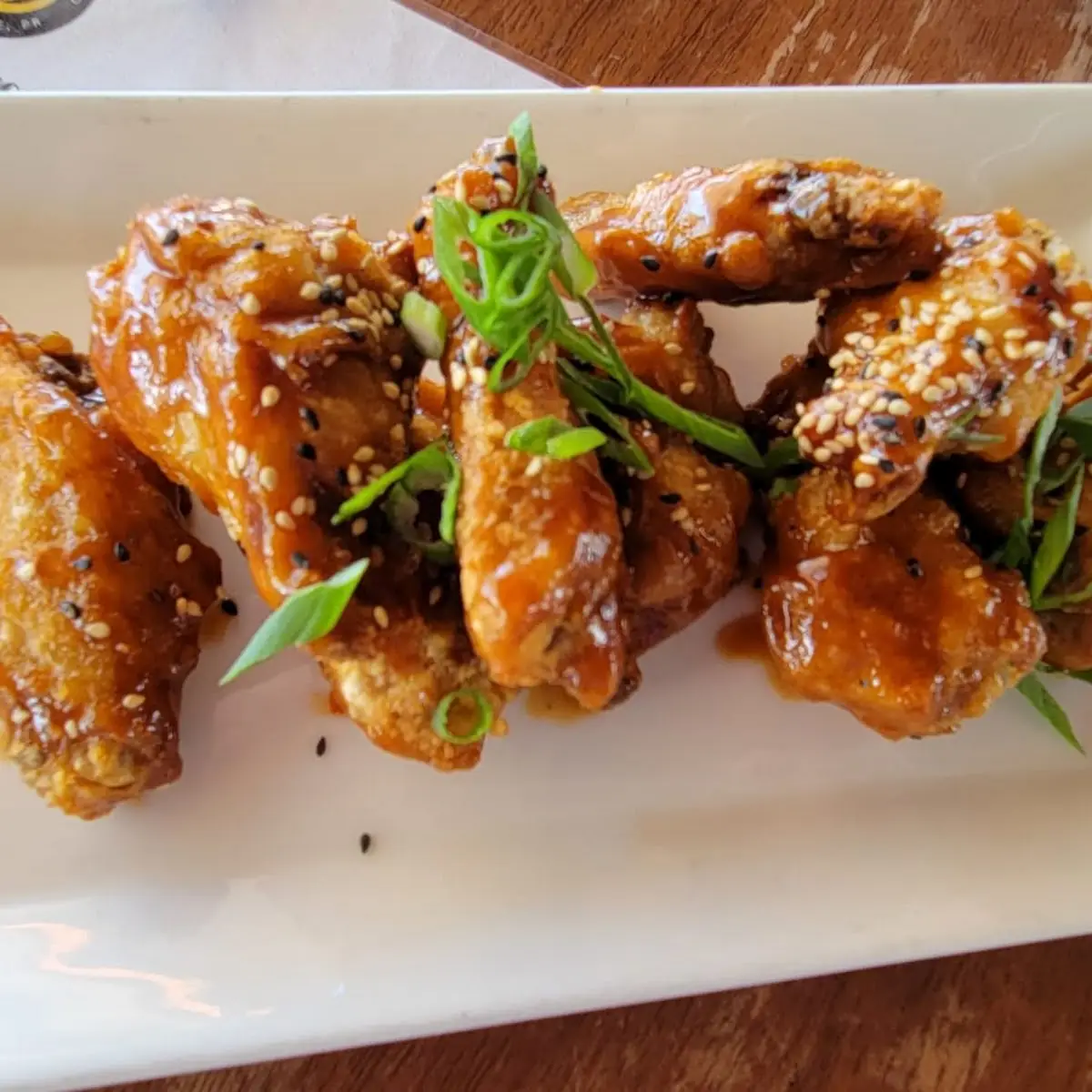 Guava BBQ Glazed Chicken Wings