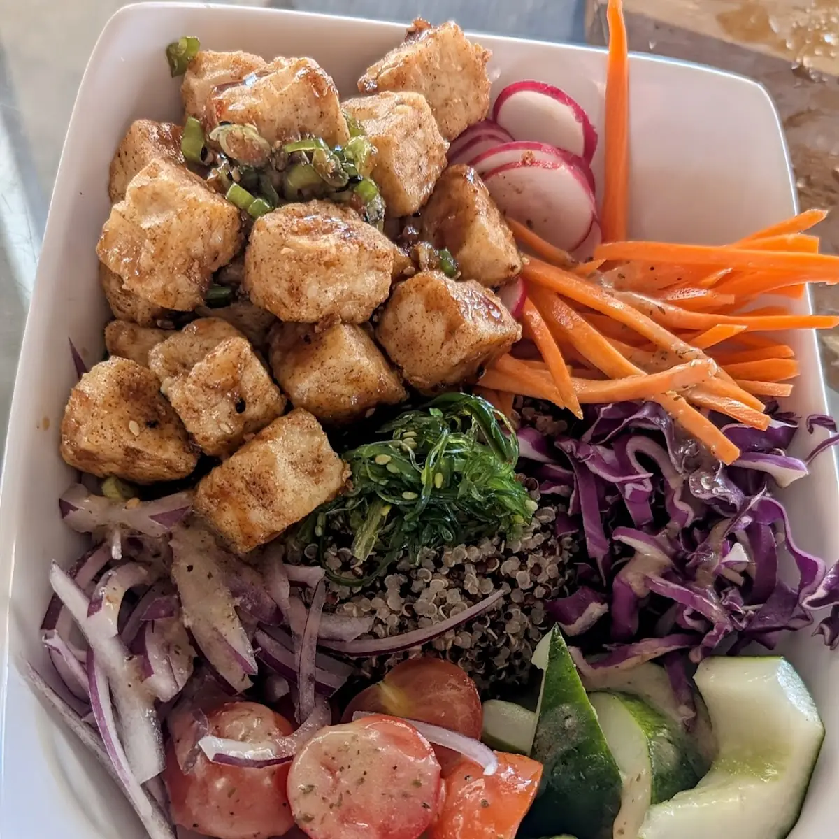 Tofu Poke Bowl