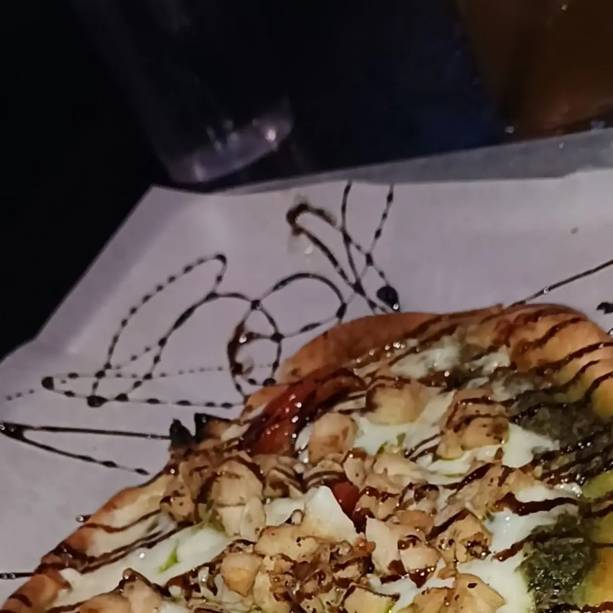 Chicken Pesto Flatbread